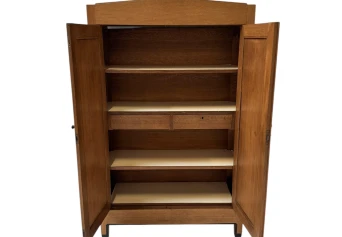 Art Deco Amsterdamse School Armoire by Hildo Krop for Gebroeders Monsieur